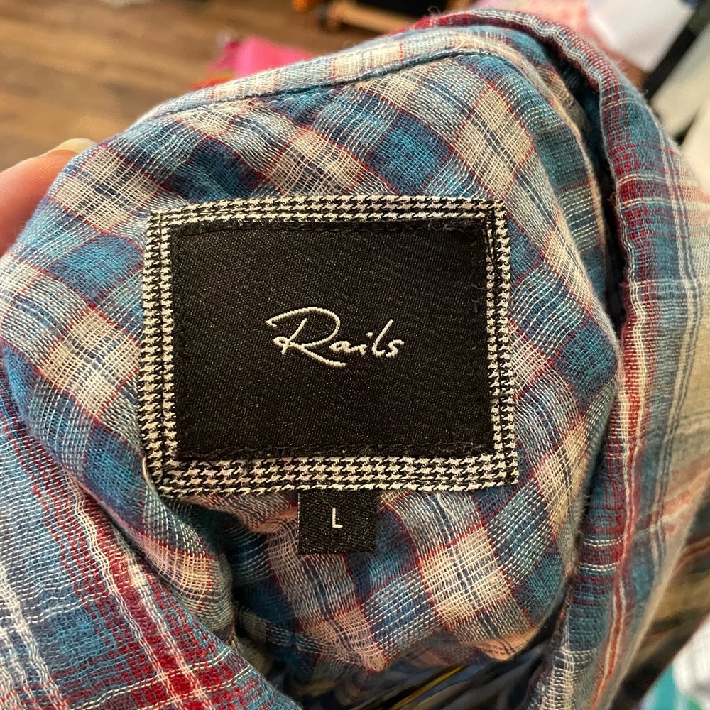 🇺🇸 Red, white & blue 🇺🇸 Rails button down - Picture 2 of 6